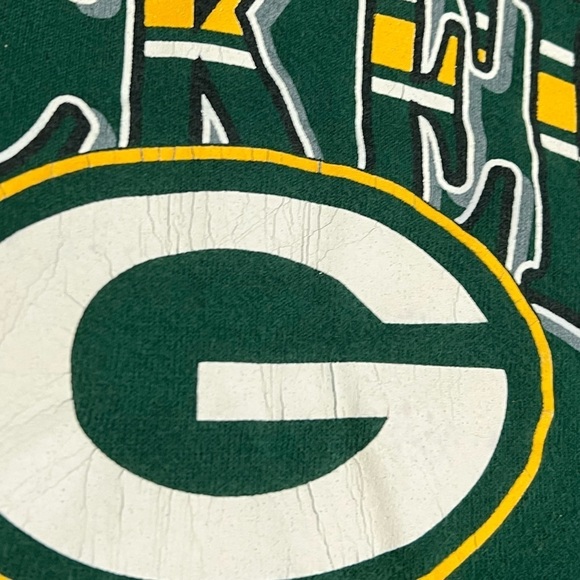 Vintage Boys Kids Green Bay Packers NFL Football Starter Crewneck Sweatshirt - Picture 4 of 5